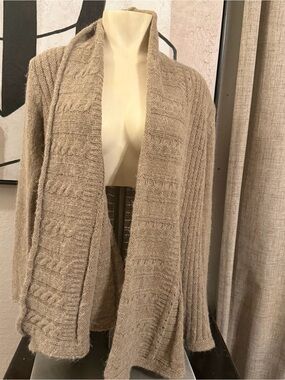Mary Firenze Wool Alpaca Cardigan Sweater Sz Medium